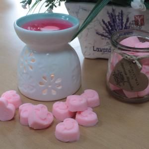 Frascos de vela de soja