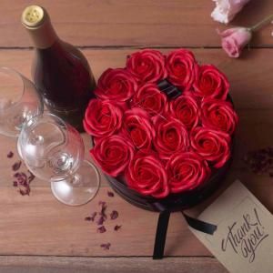 Caja de Regalo Flor de Jabón