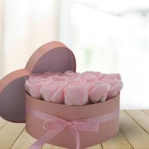 Caja de Regalo Flor de Jabón