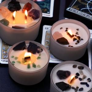 Velas de Cristal de Chakras