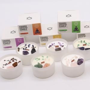 Velas de Cristal de Chakras