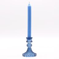 Portavelas vintage para cena - Azul real