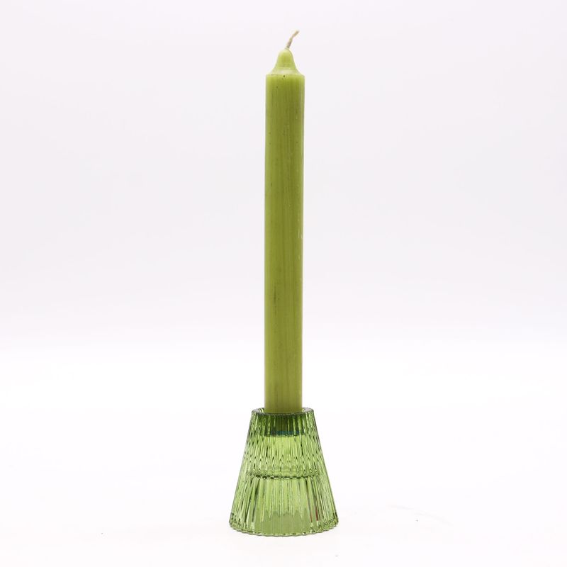 Portavelas reversible para cena / vela de té - Jardín de Jade