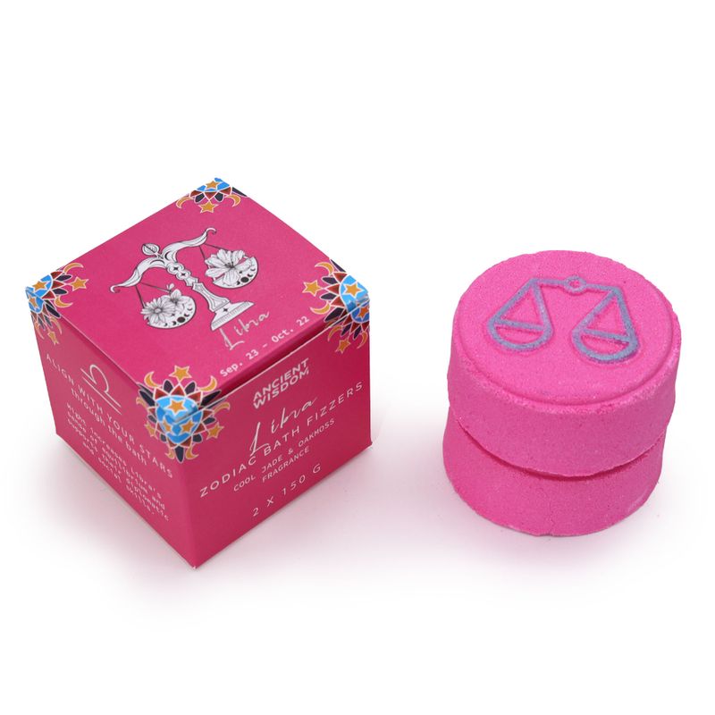 Set de Bombas de Baño del Horóscopo - Libra