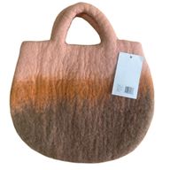 Bolsa de fieltro con girasoles y abejas - 35 x 27 cm