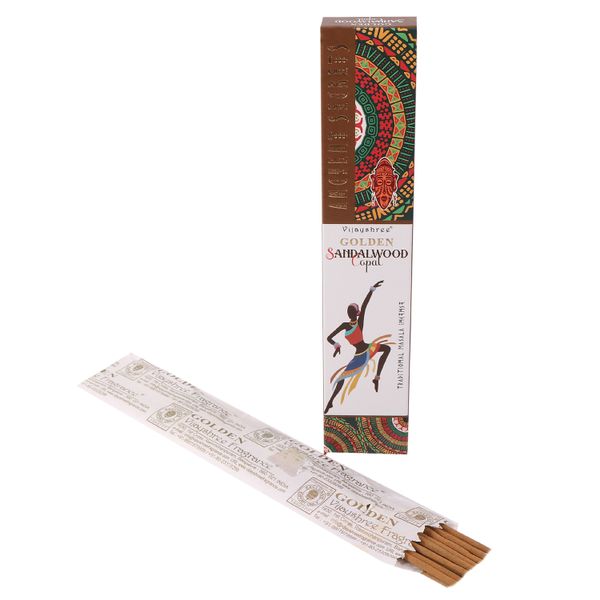 Incienso Golden Copal Dorado y Sándalo – 15 g