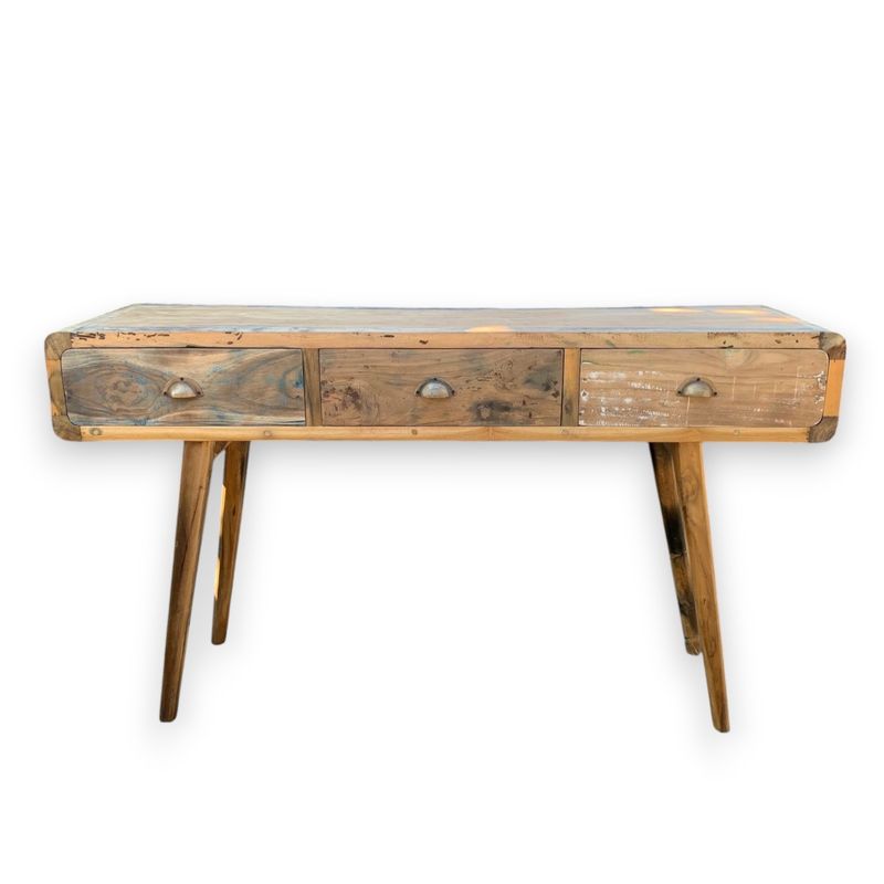 Mesa consola - Madera reciclada - 150x50x80cm