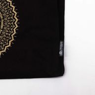 Bolso tote lavado a la piedra extragrande 14 oz - Mandala de la libertad