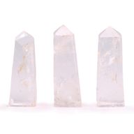 Puntas de obelisco de piedra preciosa aprox. 5 cm - Cuarzo claro