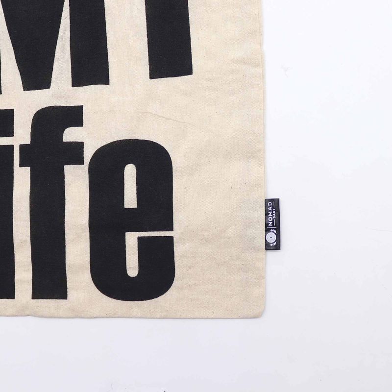 Bolso Básico Icónico - IT's MY LIFE - ES MI VIDA - (40x36cm) - Natural 4oz