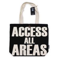 Bolso Básico Icónico - ACCESO A TODAS LAS ÁREAS  -Negro natural 10 oz (36 x 43 x 10 cm)