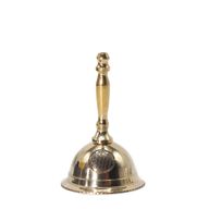 Pequeña campana de latón para altar - Flor de la Vida