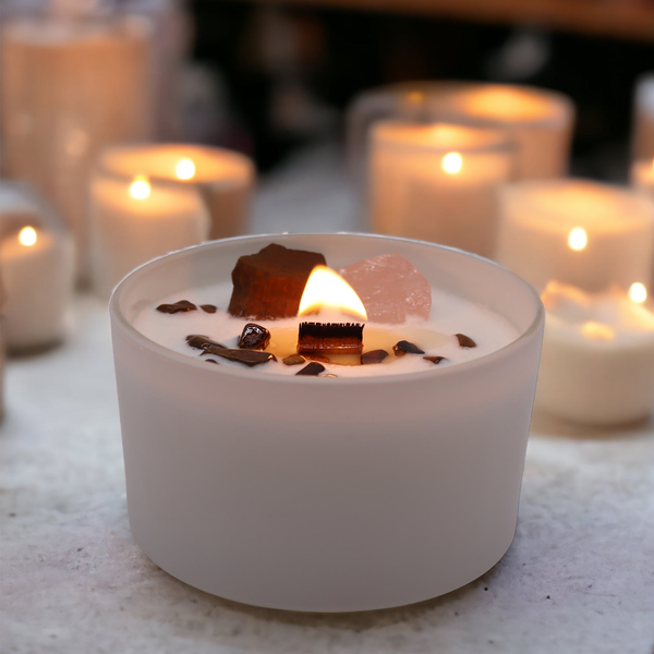 Velas de Cristal de Chakras