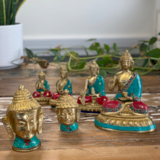 Estatuas de Buda de Latón