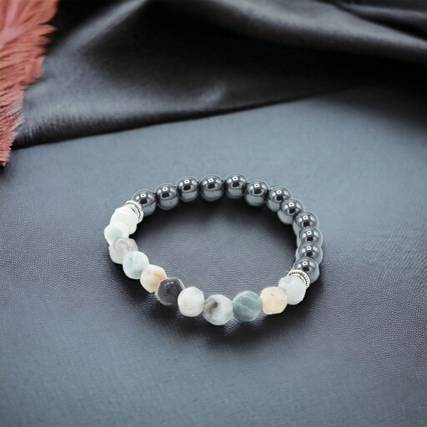 Pulseras de Piedras Preciosas Talladas
