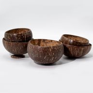 Tazón de Coco Natural Mediano