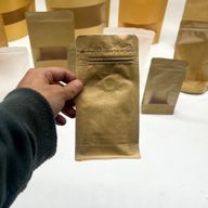 Bolsa de café pequeña con salida de aroma - 9x18cm (125gm)
