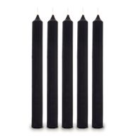 Negro Velas de la cena a Granel (100)