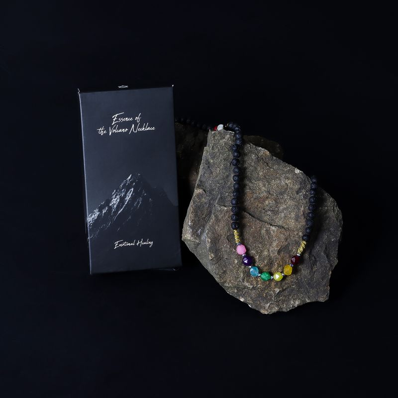 Collar Esencia del Volcán - Sanación Emocional