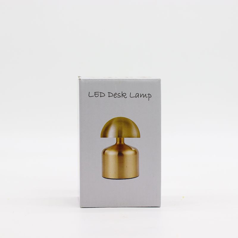 Lámpara táctil - Cúpula Champiñón Plateada - USB (C) - Recargable (400 Vatios)