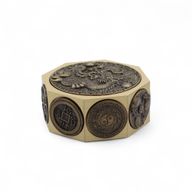 Fortuna del Feng Shui - Gato de la suerte y dragón - Protección y prosperidad