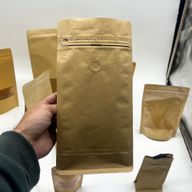 Bolsa de Café Mediana con Ventana - 13.5x26.5cm (500gm)