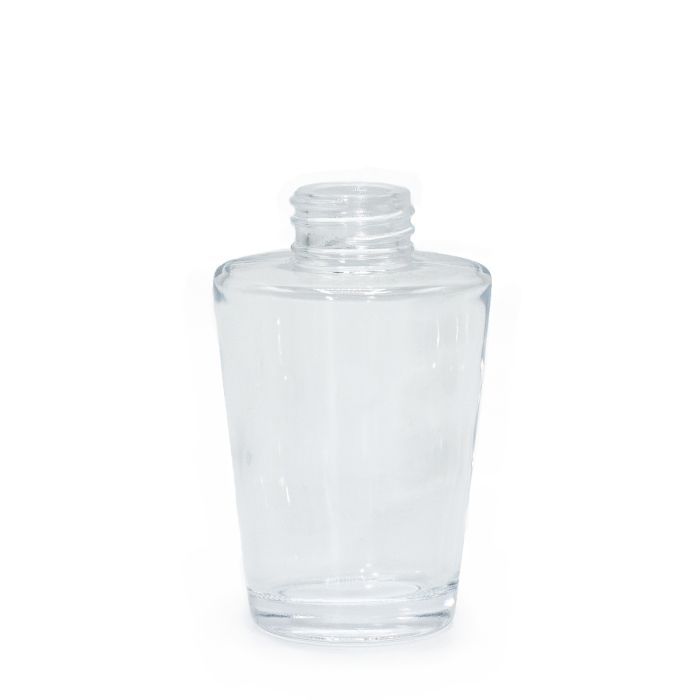 Botella de difusor de varillas en forma de jarrón de 100 ml  - Transparente