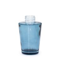 Botella de difusor de varillas en forma de jarrón de 100 ml  - Azul ahumado