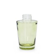 Botella de difusor de varillas en forma de jarrón de 100 ml  - Verde ahumado
