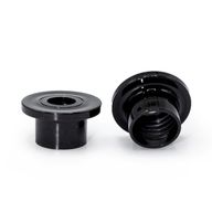 Accesorio difusor de 28 mm - Forma de T de plástico negro (se adapta a 21-32)