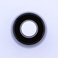 Difusor de aroma con efecto de llama de piedra de sal - USB blanco - Cambio de color y temporizador