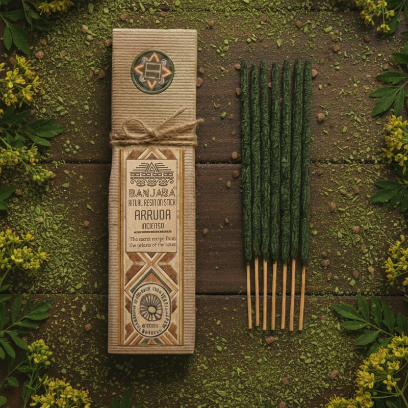 Resina ritual en palito - Arruda