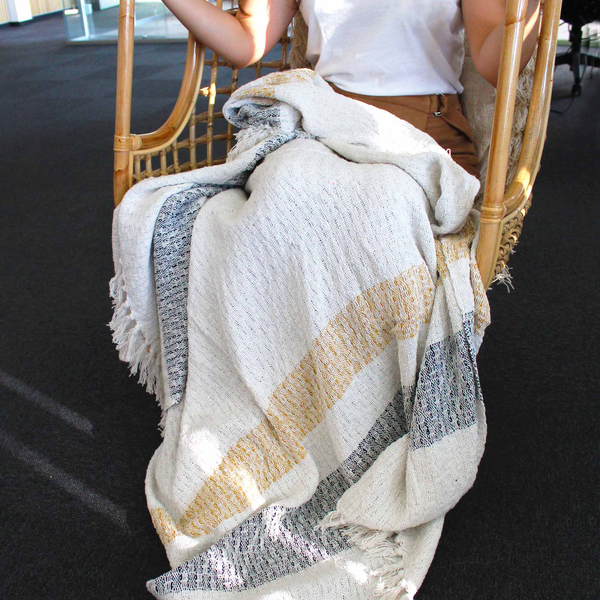 Mantas bohemias de confort