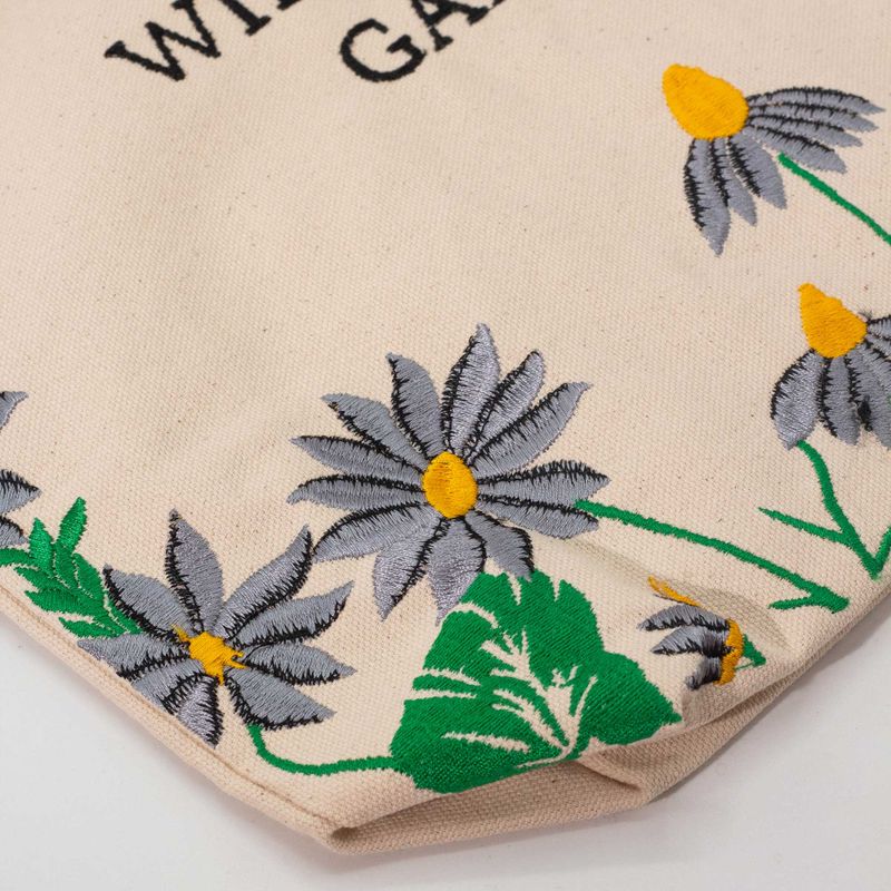 Agnes + Cat Bolsa tote de jardín de flores silvestres - Flores moradas