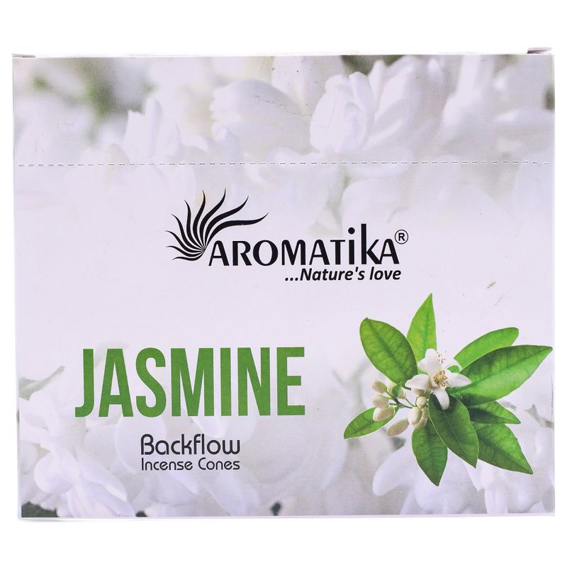 Paquete de 10 Incienso Masala Backflow - Jazmín