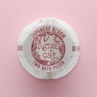 Agnes + Tableta efervescente para baño de gatos - Flor Japonesa