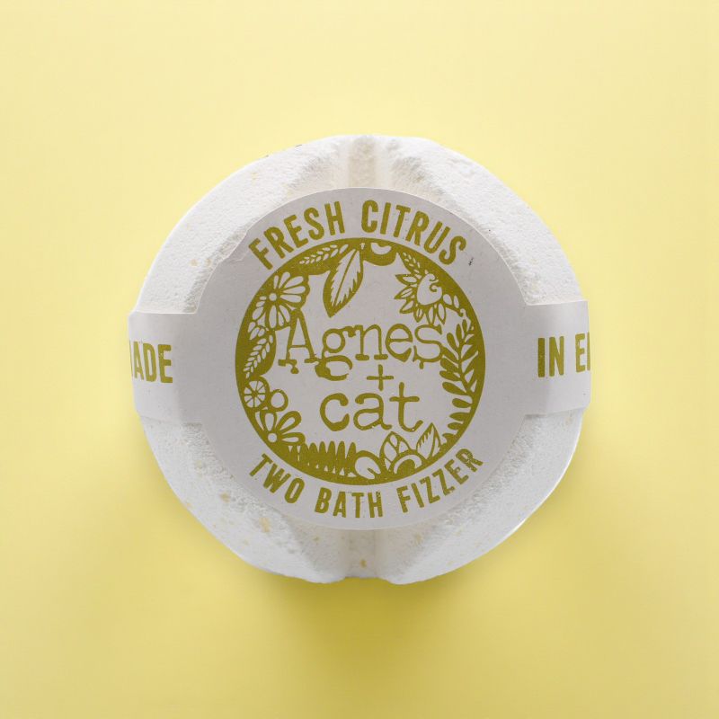 Agnes + Cat Bath Fizzer - Cítricos Frescos