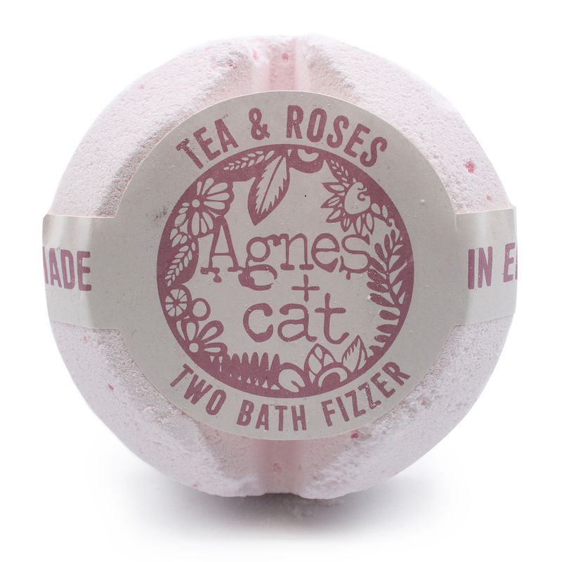 Bomba de baño Agnes + Cat - Té y Rosas