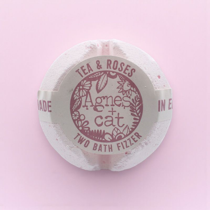 Bomba de baño Agnes + Cat - Té y Rosas