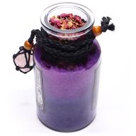 Antiguo hechizo de baño de bruja, poción y amuleto de cristal de cuarzo rosa - Amor