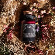 Poción de hechizo para baño de bruja antigua y amuleto de cristal de amatista - Seducción