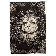 Arte de pared de algodón (70x110cm) - Diosa del Sol
