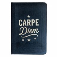 Cuaderno de terciopelo negro - 80 páginas - Aprovecha el día