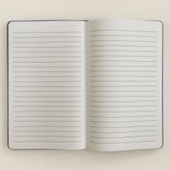 Cuaderno de terciopelo morado - 80 páginas - Crea magia