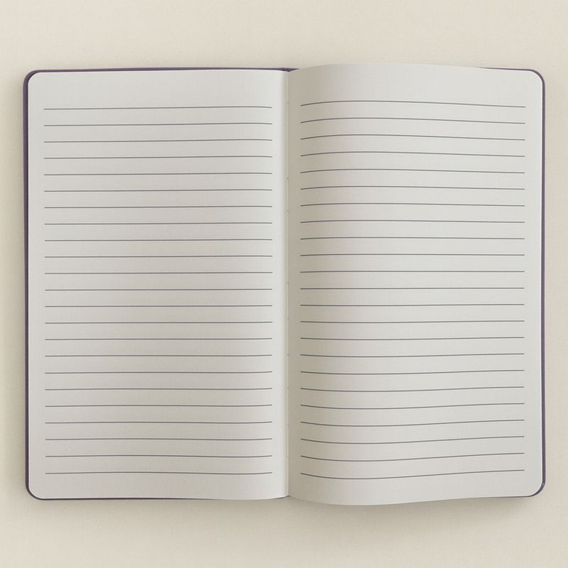 Cuaderno de Terciopelo Lavanda - 80 páginas - Cree en ti mismo
