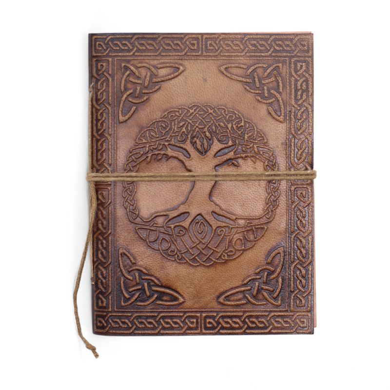 Cuadernos de cuero esotéricos variados - 15 x 11,5 cm