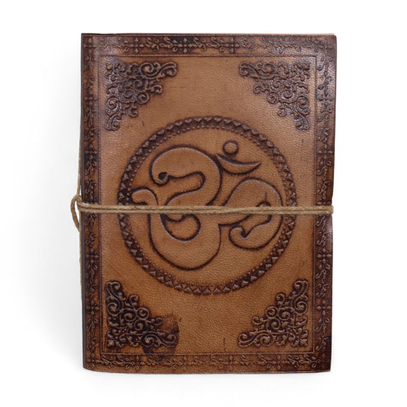 Cuadernos de cuero esotéricos variados - 15 x 11,5 cm
