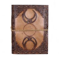 Cuadernos de cuero esotéricos variados - 15 x 11,5 cm