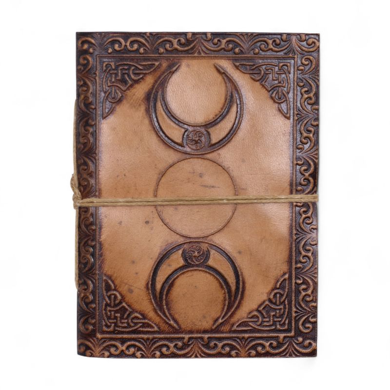 Cuadernos de cuero esotéricos variados - 15 x 11,5 cm