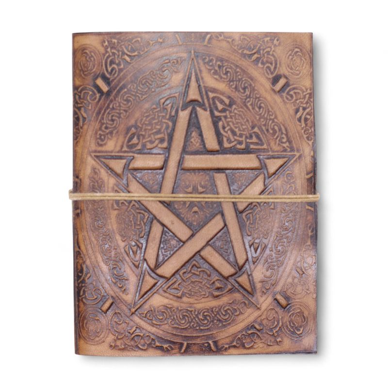 Cuadernos de cuero esotéricos variados - 15 x 11,5 cm